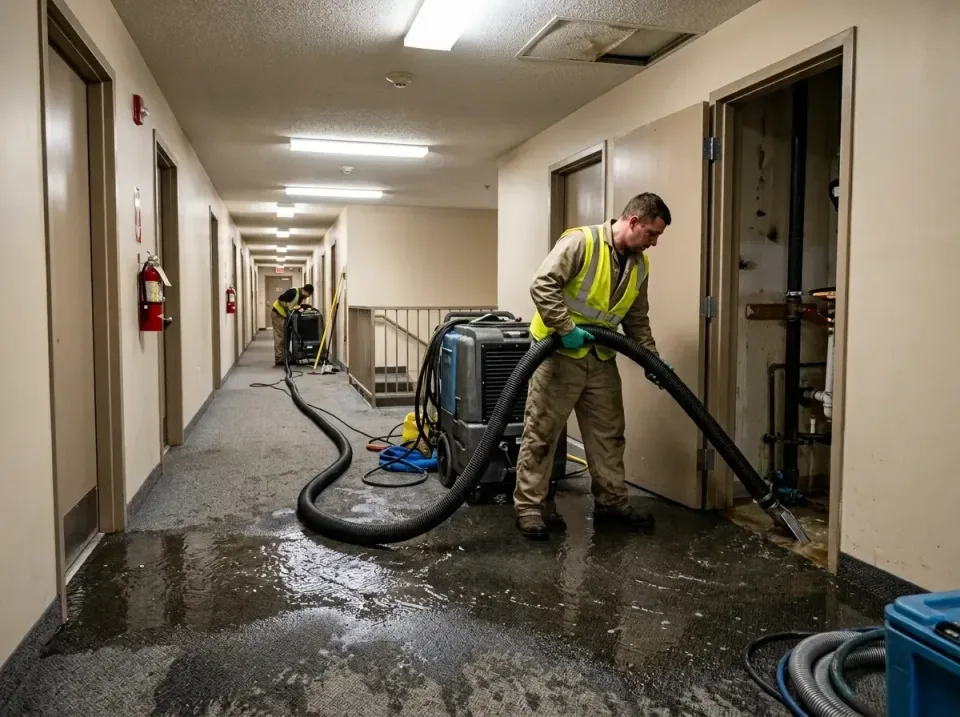 multi-unit-apartment-hallway-f-005 — frequently asked questions, Emergency Burst Pipe Water Extraction & Removal in Slayton,…